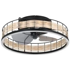 EGLO Frana LED Ceiling Light With A Fan