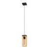 EGLO Nafferton Pendant Light, Wood, One-bulb -Eglo 10012362