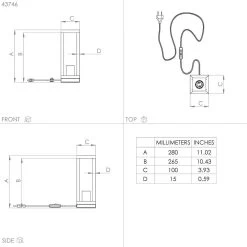 EGLO Nafferton Table Lamp Made Of Wood -Eglo 10012365 2