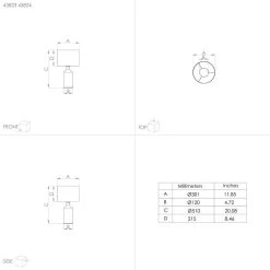 EGLO Vinoza Table Lamp, Black Base White Lampshade -Eglo 10012397 3