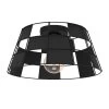 EGLO Pontefract Ceiling Light, Steel, Black