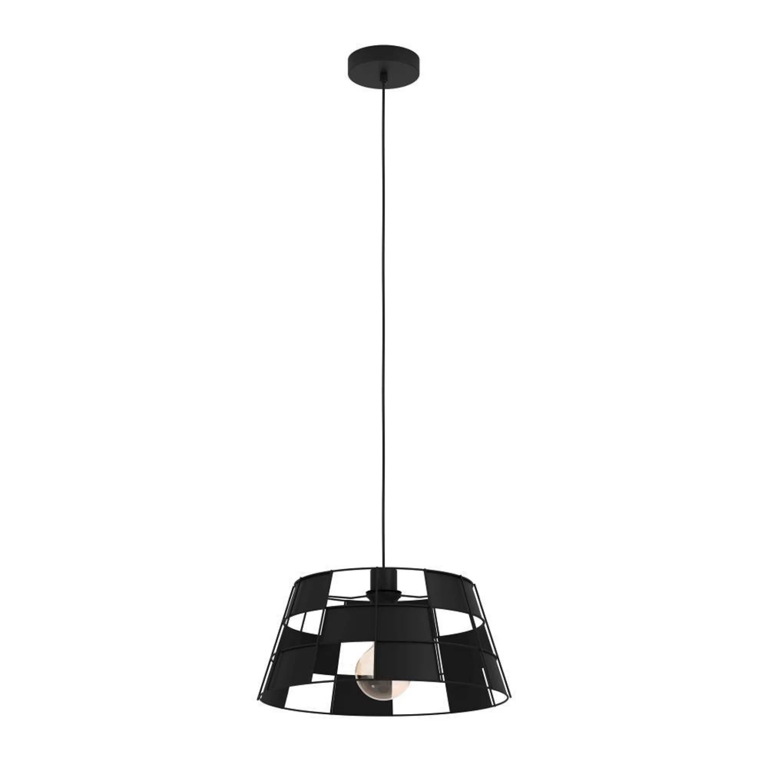 EGLO Pontefract Pendant Light, Steel, Black 3 EGLO Pontefract Pendant Light, Steel, Black