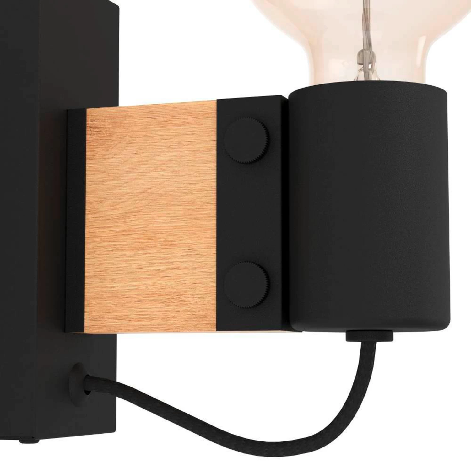 EGLO Bailrigg Wall Light Made Of Wood 6 EGLO Bailrigg Wall Light Made Of Wood - Image 4