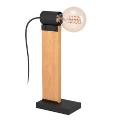 EGLO Bailrigg Table Lamp Made Of Wood