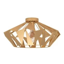 EGLO Carlton Ceiling Light, Gold