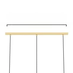 EGLO Carlton Pendant Light, Three-bulb, Gold -Eglo 10012473 3