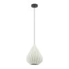 EGLO Minting Pendant Light Made Of Paper, Ø 31 Cm