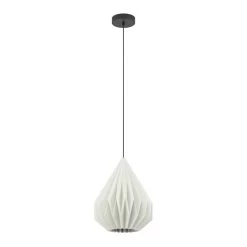 EGLO Minting Pendant Light Made Of Paper, Ø 31 Cm