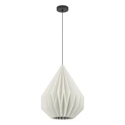 EGLO Minting Pendant Light Made Of Paper, Ø 45 Cm