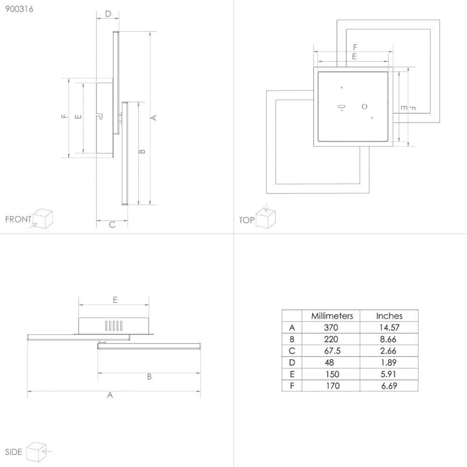 EGLO Connect Paranday-Z LED Ceiling 2-bulb 52 Cm 6 EGLO Connect Paranday-Z LED Ceiling 2-bulb 52 Cm - Image 4