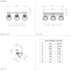 EGLO Sambatello Ceiling Lamp 3-bulb Black/gold 13 EGLO Sambatello Ceiling Lamp 3-bulb Black/gold -Eglo 10012864 4