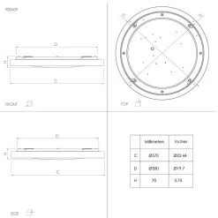 EGLO Connect Montemorelos-Z, RGBW, White, Ø 57 cm 15 EGLO Connect Montemorelos-Z, RGBW, White, Ø 57 cm -Eglo 10012968 4