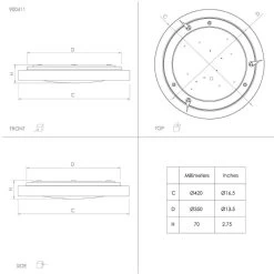 EGLO Connect Montemorelos-Z, RGBW, Black, Ø 42 cm 14 EGLO Connect Montemorelos-Z, RGBW, Black, Ø 42 cm -Eglo 10012970 4