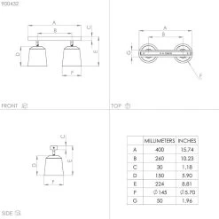 EGLO Cotorro Downlight, Two-bulb 10 EGLO Cotorro Downlight, Two-bulb -Eglo 10013060 2