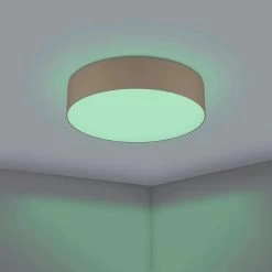 EGLO Connect Romao-Z LED Ceiling Lamp, Ø57cm Taupe 7 EGLO Connect Romao-Z LED Ceiling Lamp, Ø57cm Taupe -Eglo 10013132 2