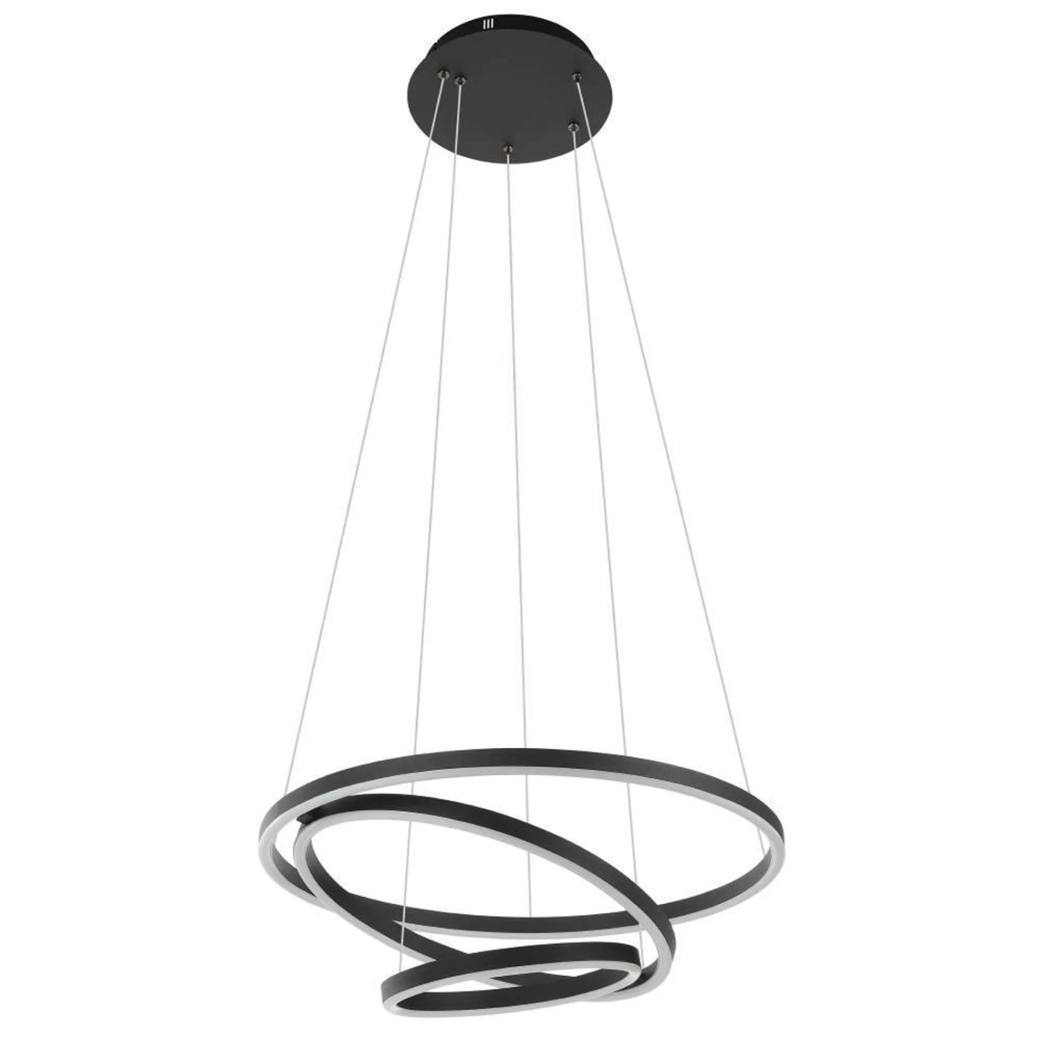 EGLO Connect Lobinero-Z LED Hanging Light, Black 3 EGLO Connect Lobinero-Z LED Hanging Light, Black