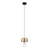 EGLO Maryvilla Pendant Light, Gold/clear, One-bulb -Eglo 10013166