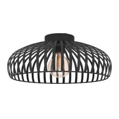 EGLO Mogano 3 Ceiling Light Cage Lampshade Ø 43 cm