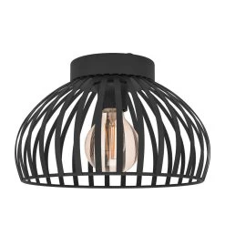 EGLO Mogano 3 Ceiling Light Cage Lampshade Ø 28 cm