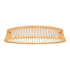 EGLO Luppineria LED Ceiling Lamp, Wood, Ø 45 cm
