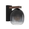 EGLO Filago Wall Light, Smoked Glass, 1-bulb 1 EGLO Filago Wall Light, Smoked Glass, 1-bulb -Eglo 10013559