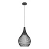 EGLO Razoni 1 Pendant Light, One-bulb, Black 1 EGLO Razoni 1 Pendant Light, One-bulb, Black -Eglo 10013561