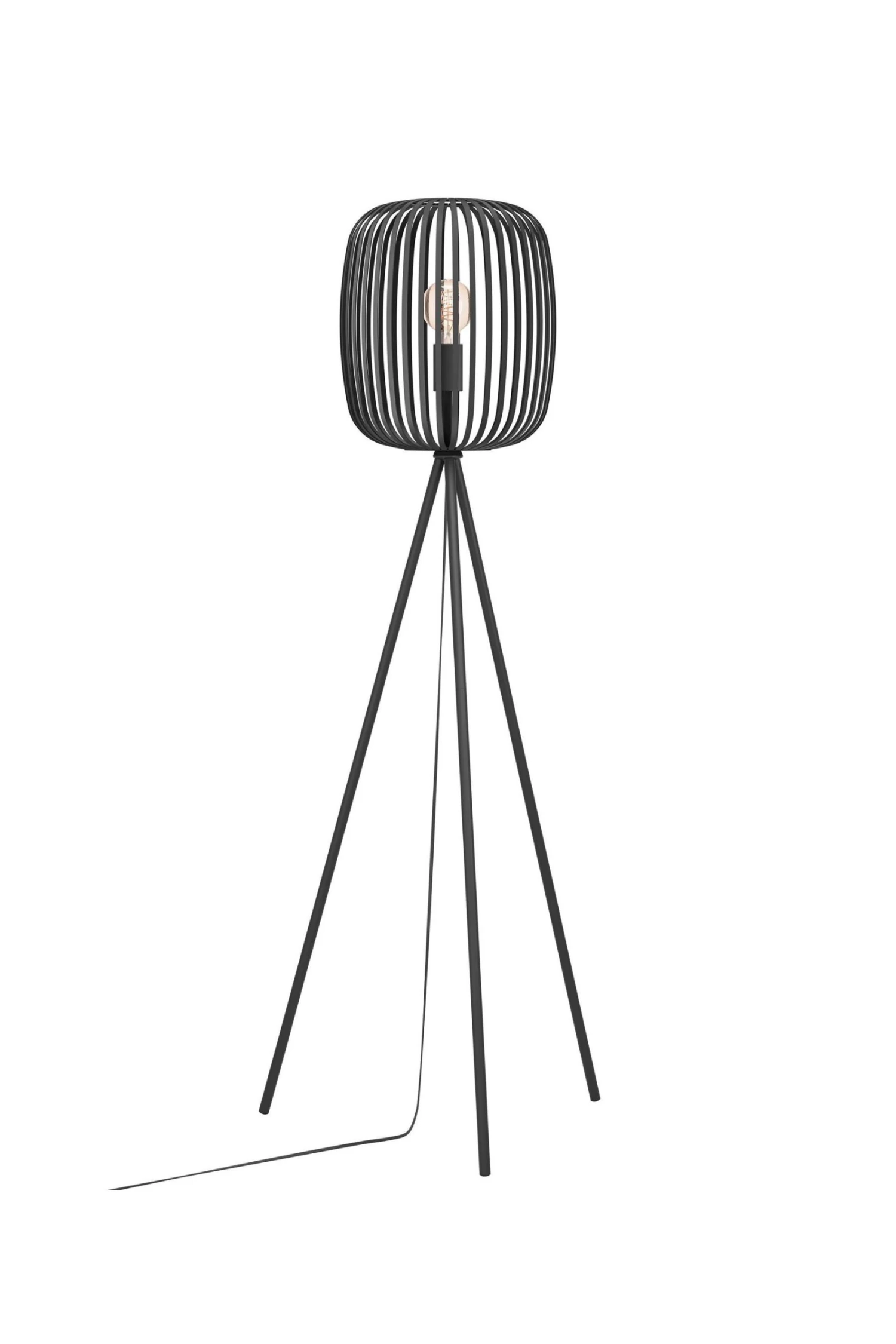 Eglo Romazzina Contemporary Caged Tripod Floor Lamp 5 Eglo Romazzina Contemporary Caged Tripod Floor Lamp - Image 3