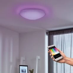 EGLO Connect Giron-C LED Ceiling Light White -Eglo 3032069 3