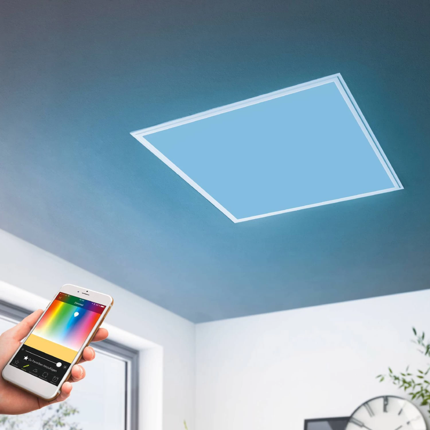 EGLO Connect Salobrena-C LED Panel, 30x30 Cm 8 EGLO Connect Salobrena-C LED Panel, 30x30 Cm - Image 6