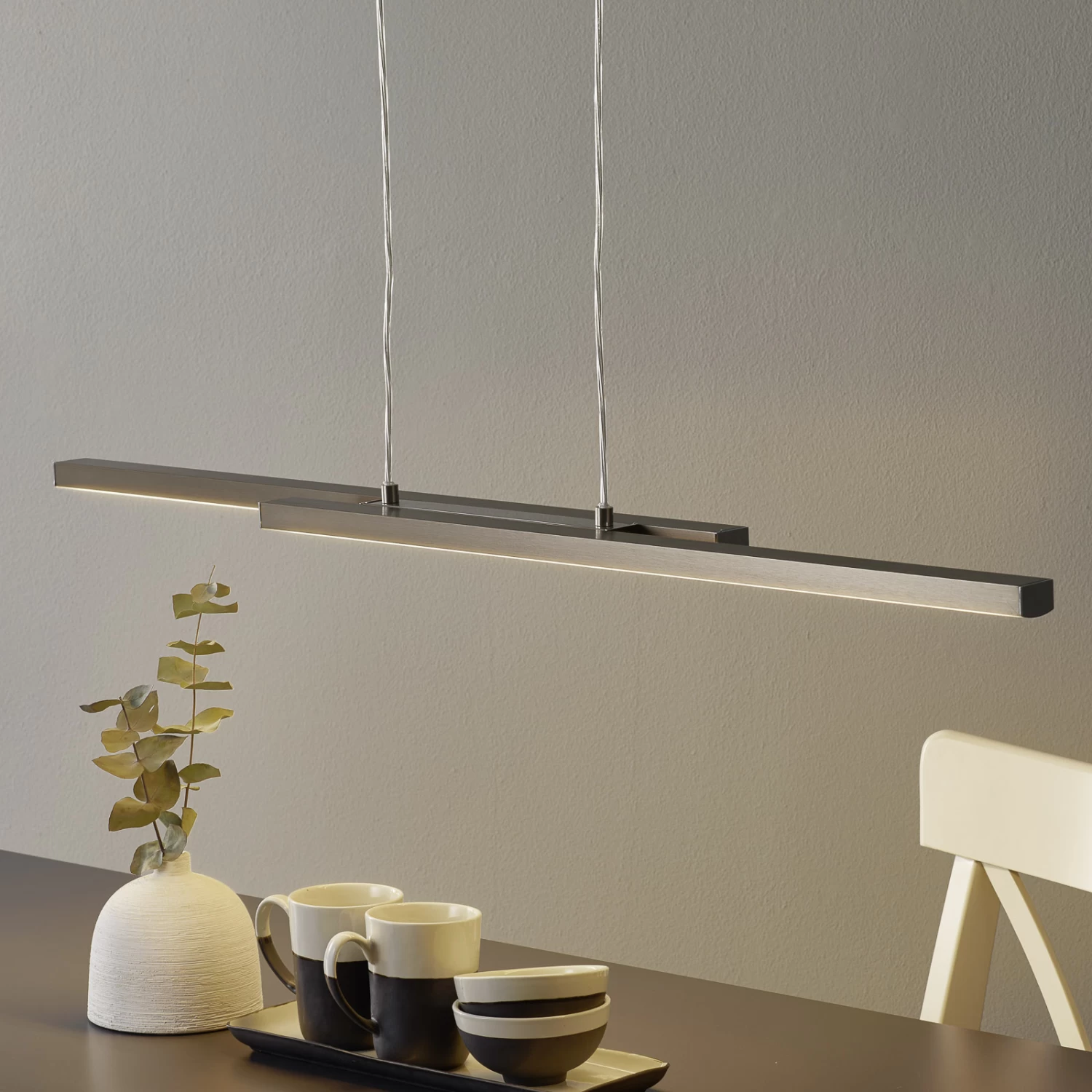 EGLO Connect Fraioli-C LED Hanging Light, Straight 3 EGLO Connect Fraioli-C LED Hanging Light, Straight