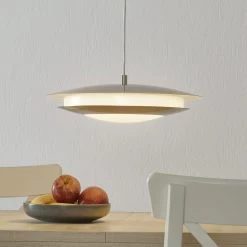 EGLO Connect Moneva-C Hanging Lamp Nickel Ø40.5