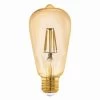 EGLO Connect-z E27 ST64 Bulb 5.5W 500 Lumens 2200K 2 EGLO Connect-z E27 ST64 Bulb 5.5W 500 Lumens 2200K -Eglo 3032715