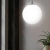 Eglo Rondo 3 IP20 Globe Opal Minimilast Pendant 2 Eglo Rondo 3 IP20 Globe Opal Minimilast Pendant -Eglo 307128s