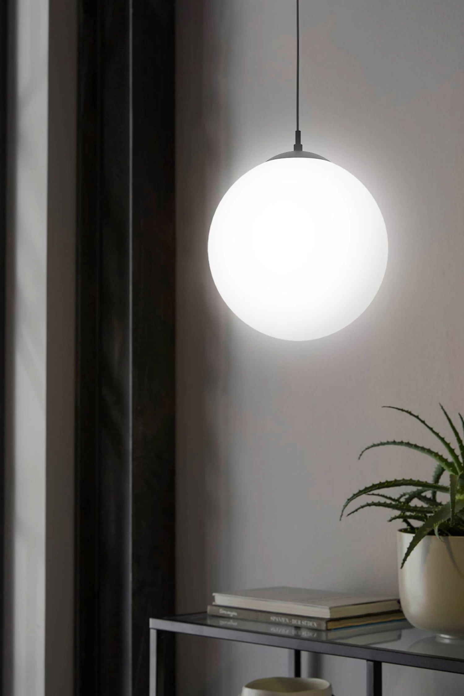 Eglo Rondo 3 IP20 Globe Opal Minimilast Pendant 3 Eglo Rondo 3 IP20 Globe Opal Minimilast Pendant