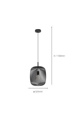Eglo Romazzina Caged Modern Pendant 7 Eglo Romazzina Caged Modern Pendant -Eglo 310328s3