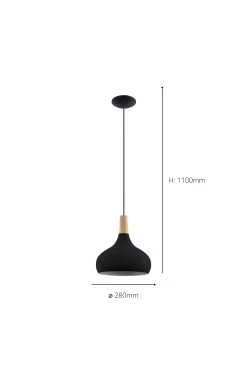 Eglo Sabinar Modern 1P20 Ceiling Light Pendant 7 Eglo Sabinar Modern 1P20 Ceiling Light Pendant -Eglo 314478s3