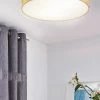 Eglo Viserbella 1 Fabric Ceiling Light -Eglo AJ2790s