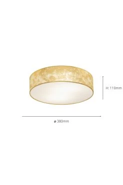 Eglo Viserbella 1 Fabric Ceiling Light 7 Eglo Viserbella 1 Fabric Ceiling Light -Eglo AJ2790s3