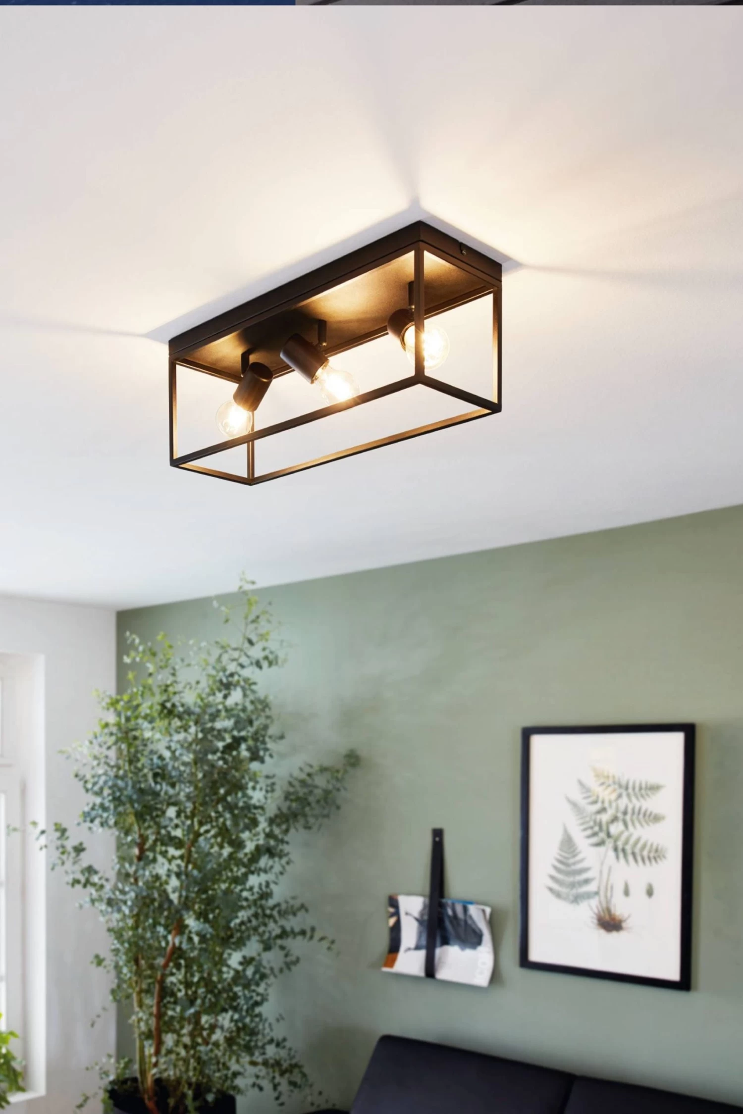 Eglo Silentina Caged Spotlights 3 Eglo Silentina Caged Spotlights