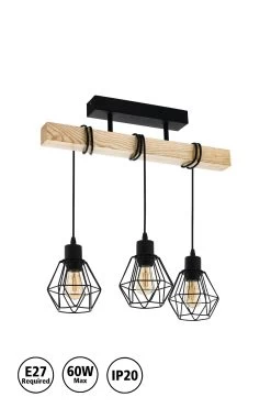 Eglo Townshend 5 Caged Ceiling Light 11 Eglo Townshend 5 Caged Ceiling Light -Eglo AM8091s5