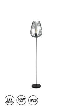 Eglo Newtown Caged Floor Lamp -Eglo AM9948s5