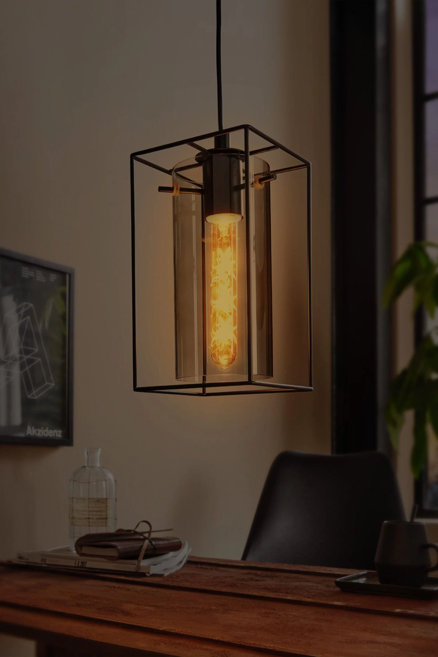 Eglo Loncino Glass Ceiling Light Pendant 4 Eglo Loncino Glass Ceiling Light Pendant - Image 2