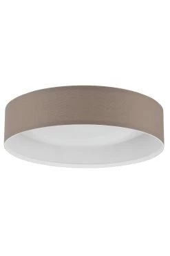 Eglo Taupe Pasteri 1 Light Fabric Ceiling Light 8 Eglo Taupe Pasteri 1 Light Fabric Ceiling Light -Eglo C03010s3