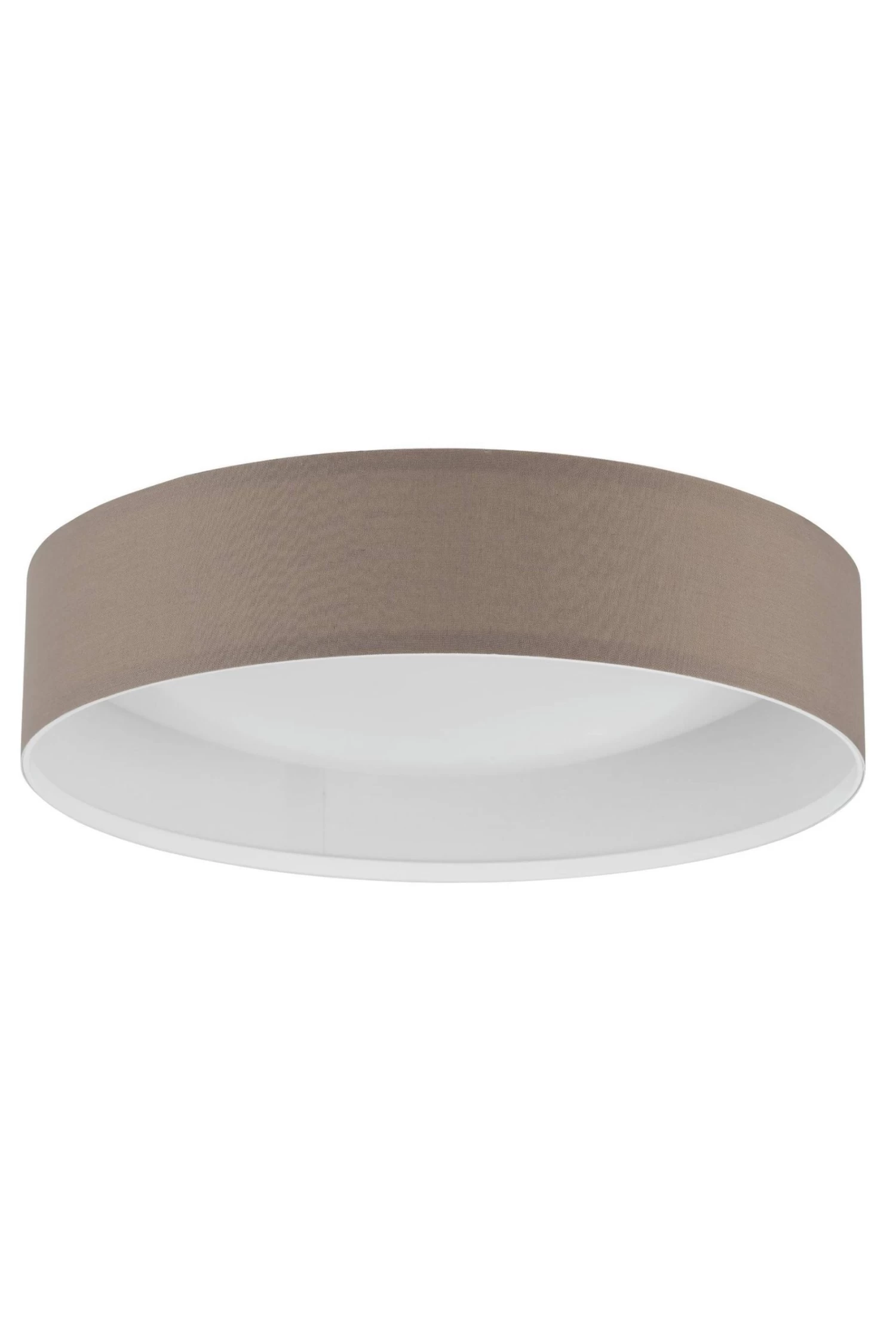 Eglo Taupe Pasteri 1 Light Fabric Ceiling Light 5 Eglo Taupe Pasteri 1 Light Fabric Ceiling Light - Image 3