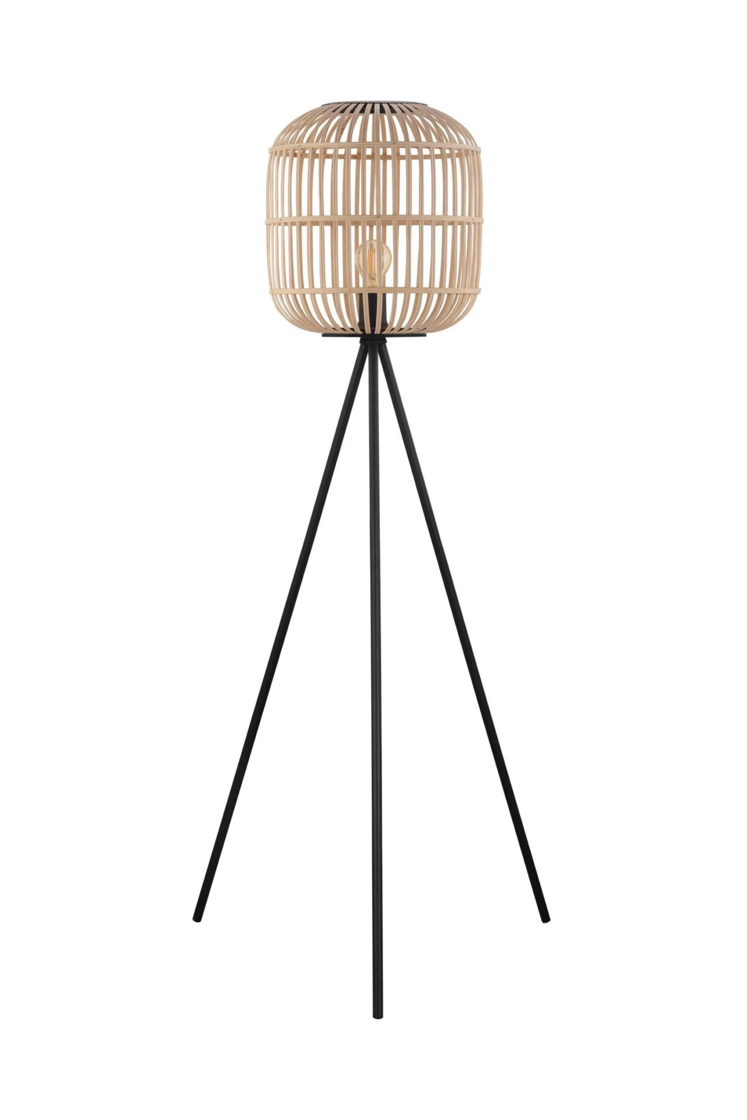 Eglo Rattan Bordesley Floor Lamp 4 Eglo Rattan Bordesley Floor Lamp - Image 2