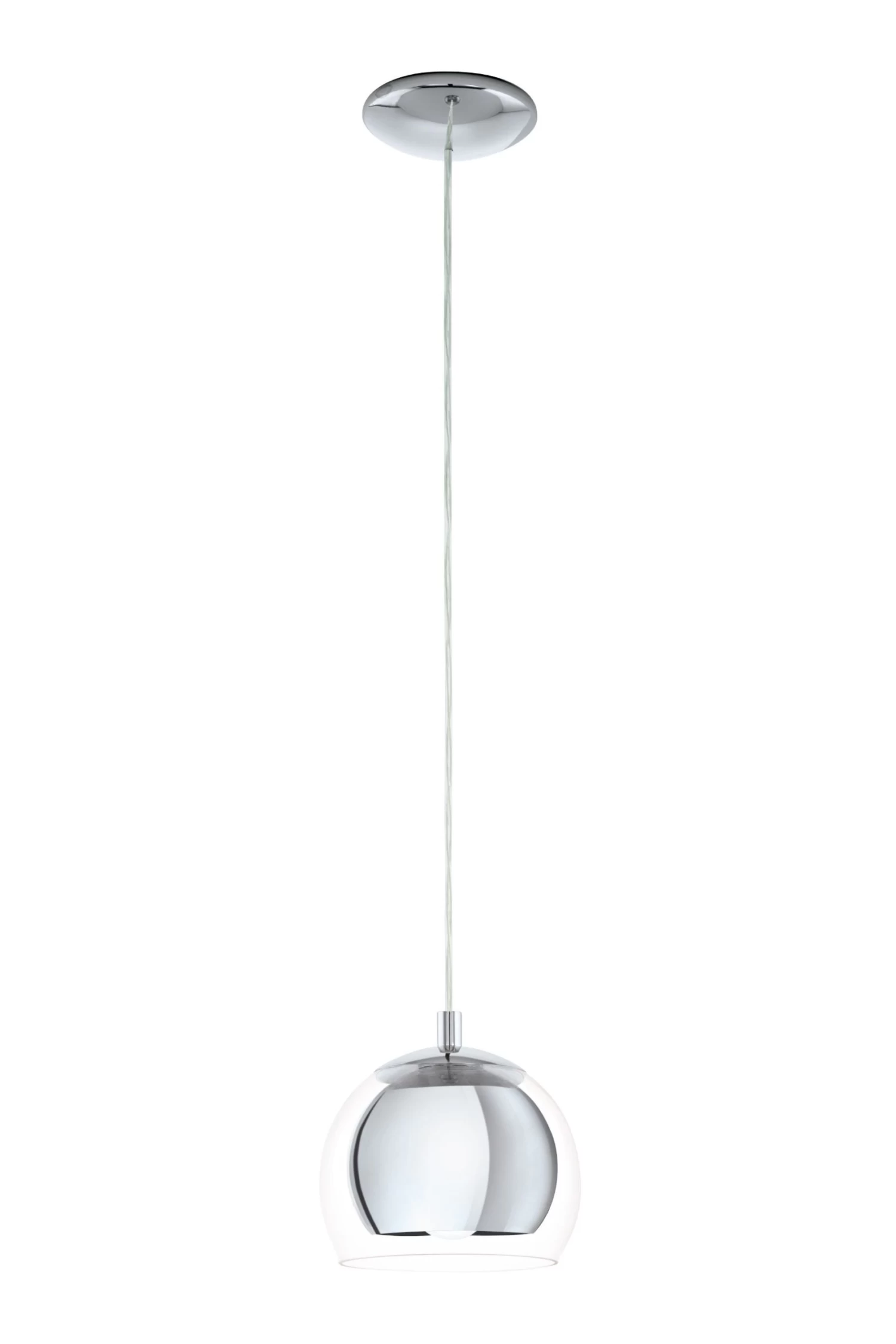 Eglo Chrome Rocamar 1 Light Ceiling Light Pendant 5 Eglo Chrome Rocamar 1 Light Ceiling Light Pendant - Image 3