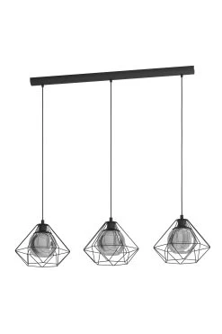 Eglo Vernham 3 Light Ceiling Light Pendant -Eglo C39917s3