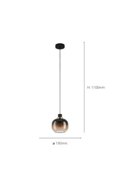 Eglo Oilella Ceiling Light Pendant 7 Eglo Oilella Ceiling Light Pendant -Eglo C69526s3