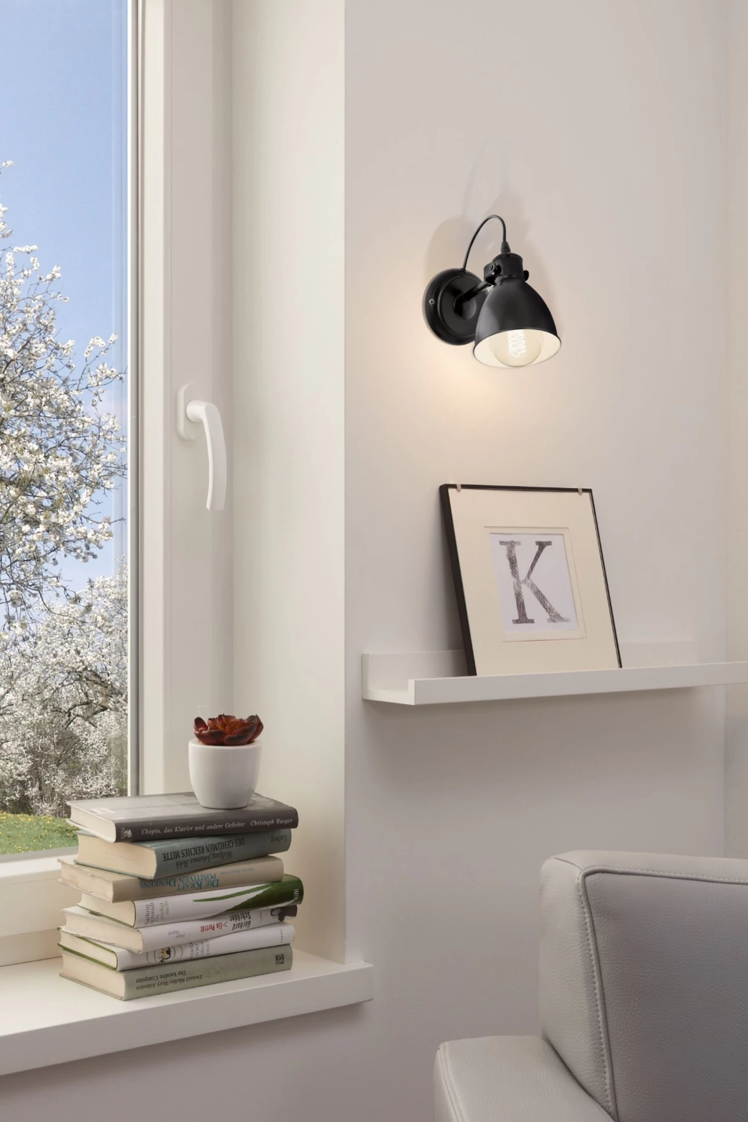 Eglo Priddy Vintage Wall Light 3 Eglo Priddy Vintage Wall Light