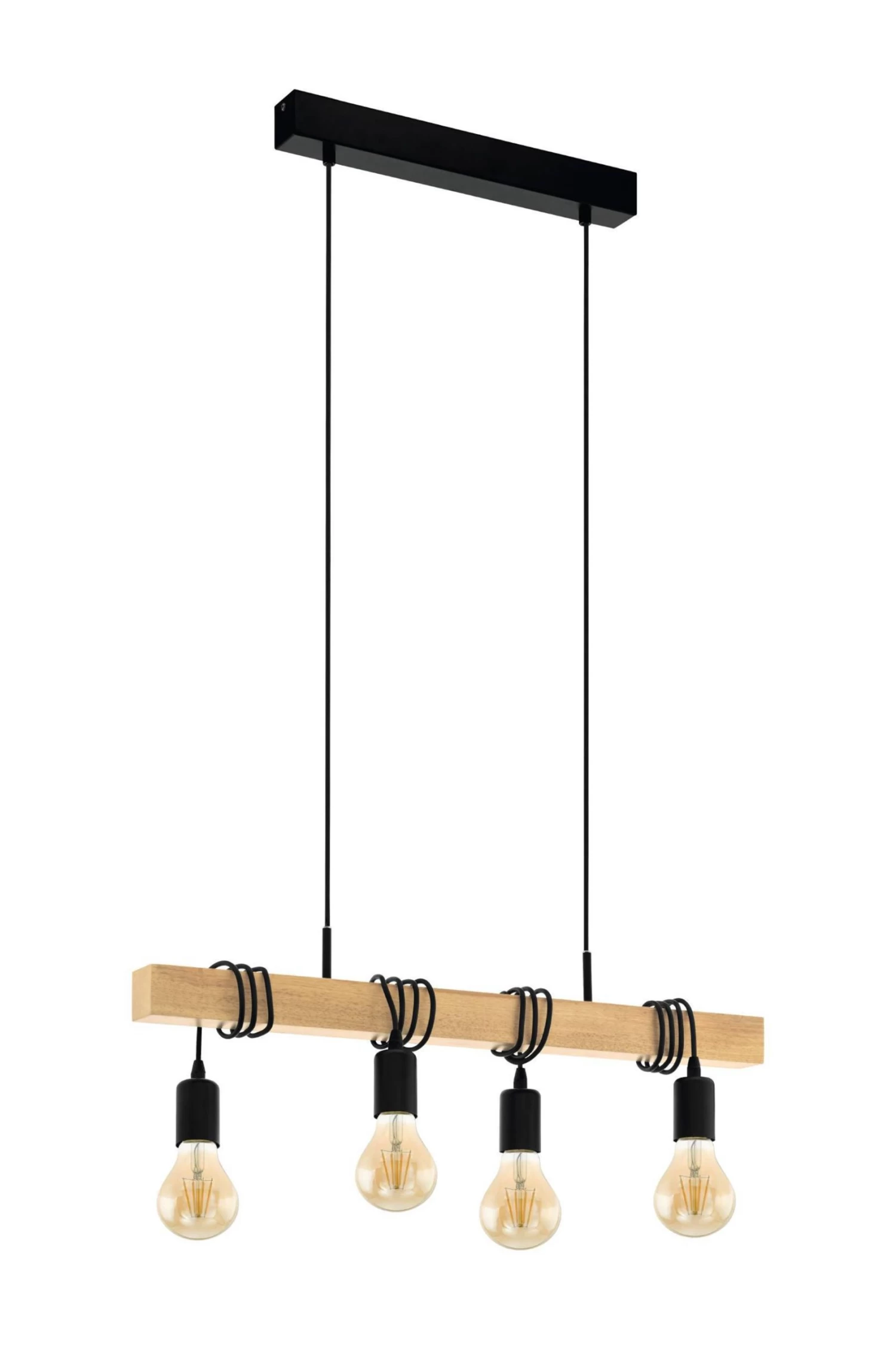 Eglo Townshend 4 Light Ceiling Light Pendant 4 Eglo Townshend 4 Light Ceiling Light Pendant - Image 2